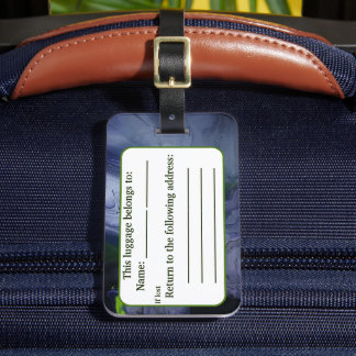 Étiquette À Bagage Tempête Acrylique pour inspiré