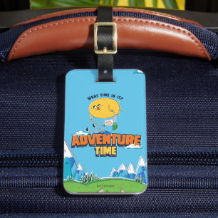 Étiquette À Bagage Temps d'aventure Jake Flottant Avec Finn