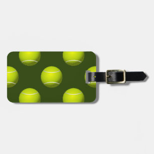 Étiquette À Bagage Tennis Ball Sports