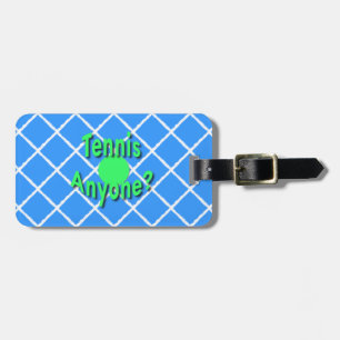 Étiquette À Bagage Tennis n'importe qui ? Coutume