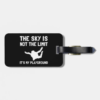 Étiquette À Bagage Terrain de jeu de Skydive