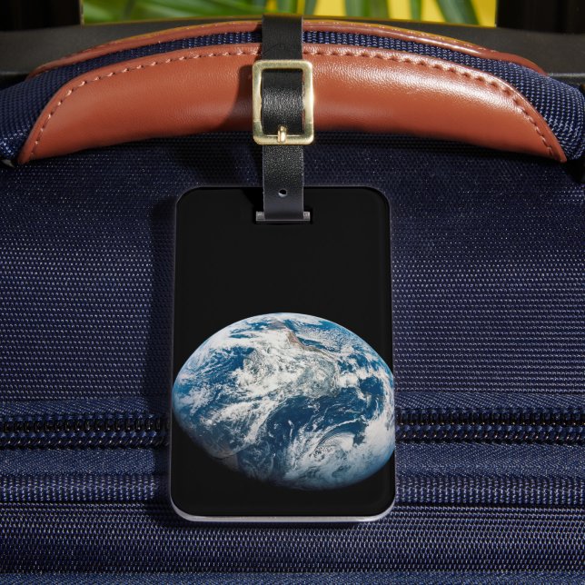 Étiquette À Bagage Terre Tirée De L'Aollo 8 Spacecraft. (Insitu Rectoal 2)