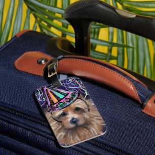 Étiquette À Bagage Terrier Australien   