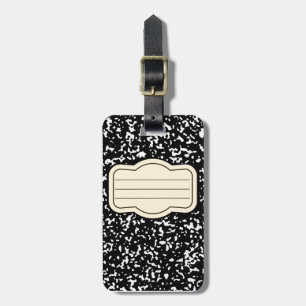 Étiquette À Bagage Tesimart   Numéro de bagage du Carnet de compositi