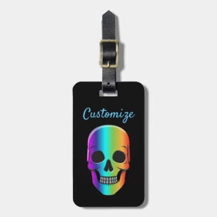 Étiquette À Bagage Tête d'Alien mignonne Thunder_Cove