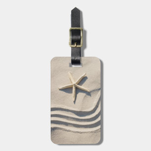 Étiquette À Bagage Texte personnalisé Marque de bagage Starfish