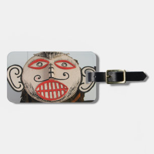 Étiquette À Bagage Thailande Fantôme, Festival Phi Ta Khon Mask, Loei