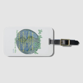 Étiquette À Bagage The Earth He Formed