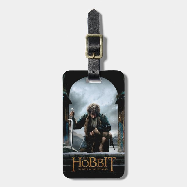 Étiquette À Bagage The Hobbit - BILBO BAGGINS™ Movie Poster (Devant Vertical)