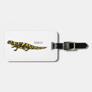 Étiquette À Bagage Tigre salamandre