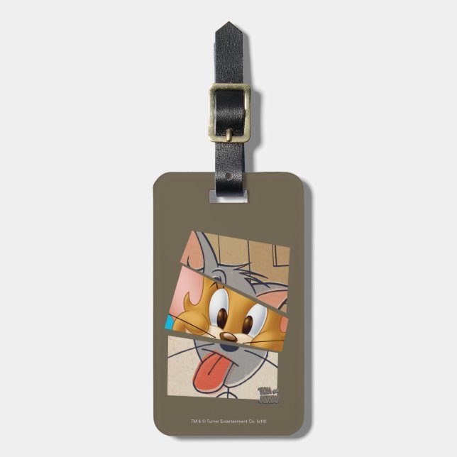 Étiquette À Bagage Tom Et Jerry | Tom Et Jerry Mashup (Devant Vertical)