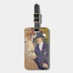 Étiquette À Bagage Toulouse-Lautrec - L'Anglais au Rouge