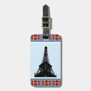 Étiquette À Bagage Tour Eiffel