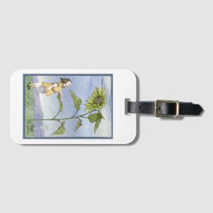 Étiquette À Bagage Tournesol