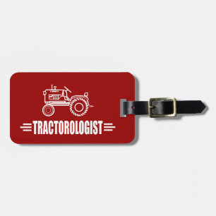 Étiquette À Bagage Tracteur drôle