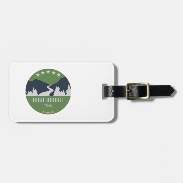 Étiquette À Bagage Trail High Bridge (Devant horizontal)