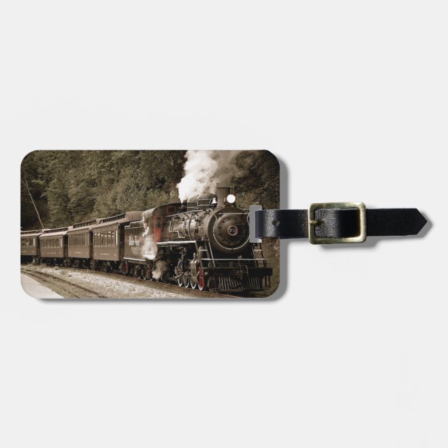 Étiquette À Bagage Train (Devant horizontal)