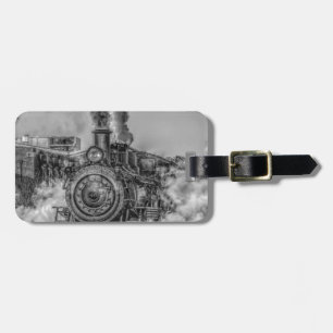 Étiquette À Bagage Train de vapeur