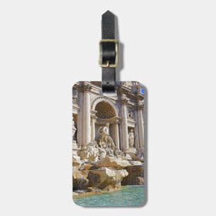 Étiquette À Bagage Trevi fountain