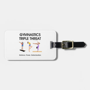 Étiquette À Bagage Triple SUPÉRIEUR de gymnastique (w)