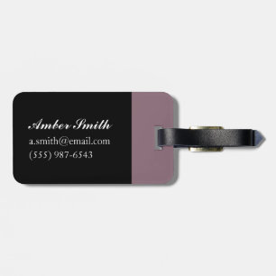 Étiquette À Bagage Triptyque de turban