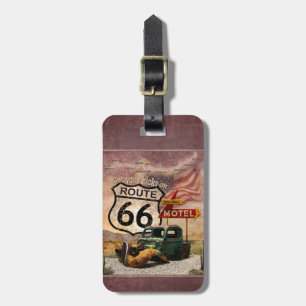 Étiquette À Bagage Trouvez vos coups de pied sur la route 66