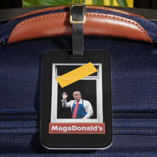 Étiquette À Bagage Trump 2024 de MAGADonald