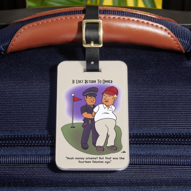 Étiquette À Bagage Trump Felonies (Insitu Rectoal 2)