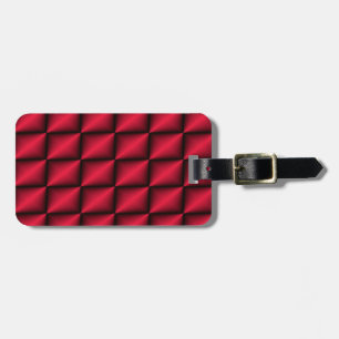 ÉTIQUETTE À BAGAGE TUILES ROUGES