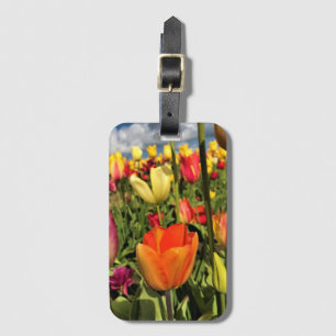 Étiquette À Bagage Tulips du Colorful