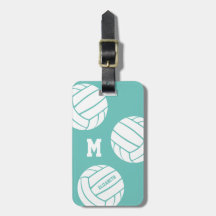 turquoise clair ou N'IMPORTE QUELLE couleur monogr