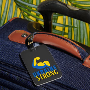 Étiquette À Bagage Ukraine Forte Flex musculaire