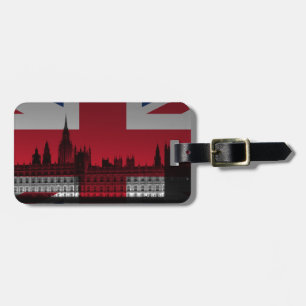 Étiquette À Bagage Union Jack de Londres