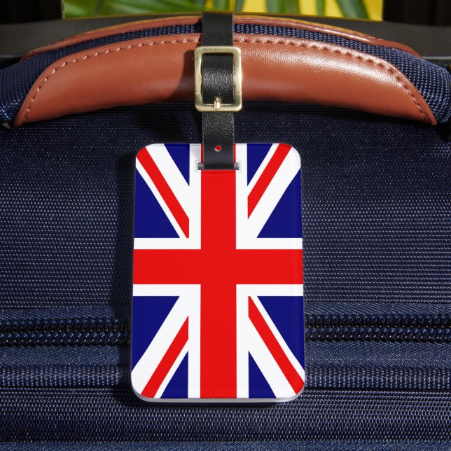 Étiquette À Bagage UNION JACK - LE DRAPEAU BRITANNIQUE Londres (Insitu Rectoal 2)