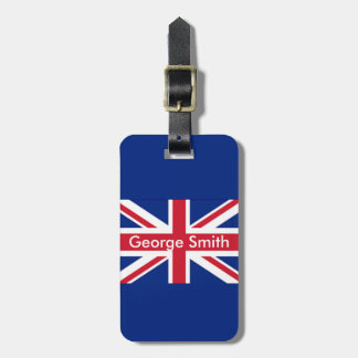 Étiquette À Bagage Union Jack personnalisé