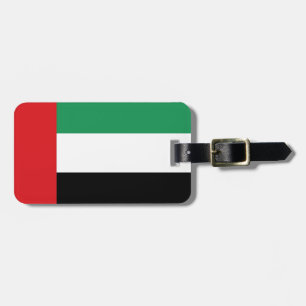 Étiquette À Bagage United Arab Emirat Flag