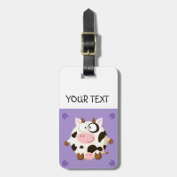 Vache à cercles mignons