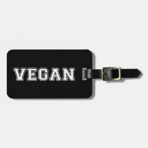 Étiquette À Bagage Vegan