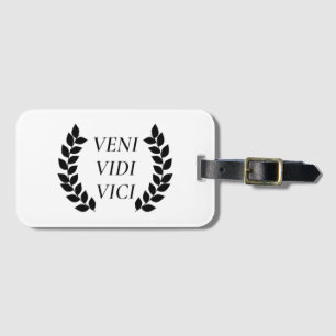 Étiquette À Bagage Veni Vidi Vici
