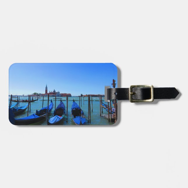 Étiquette À Bagage Venise, Italie - étiquette de bagage (Devant horizontal)