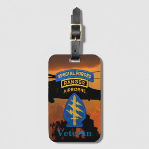 Étiquette À Bagage Vétérinaires des bérets verts SFG SF LRRP de