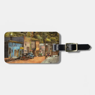 Étiquette À Bagage Ville - Mogollon NM - Avant les fantômes 1940
