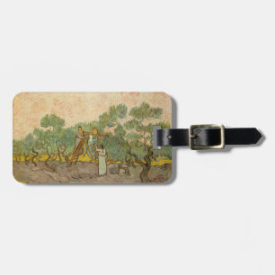 Étiquette À Bagage Vincent van Gogh - Femmes cueillette d'olives