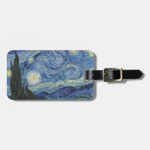 Étiquette À Bagage Vincent van Gogh La Nuit étoilée, juin 1889