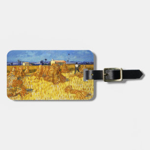 Étiquette À Bagage Vincent van Gogh - Récolte en Provence