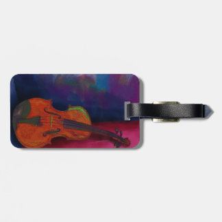 Étiquette À Bagage Violon