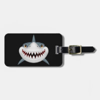Visage effrayant Animé de requin