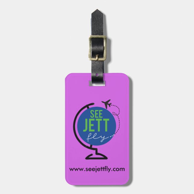 Étiquette À Bagage Voir la mouche de Jett - l'étiquette de bagage et (Devant Vertical)