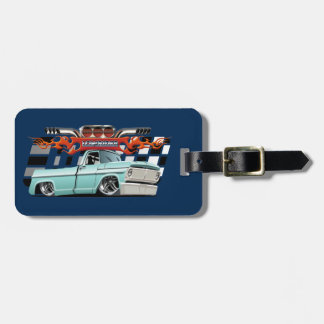 Étiquette À Bagage Voiture de dessin