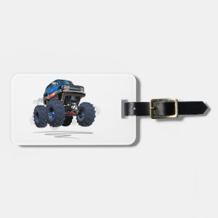 Étiquette À Bagage Voiture de dessin
